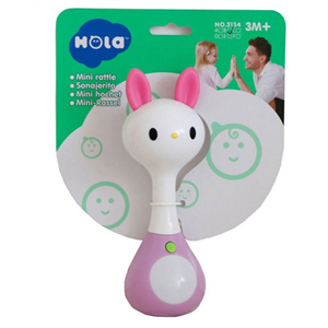 دندانگیر و جغجغه تعادلی وموزیکال حیوانات هولی تویزHola Toys مدل 3134_اسباب بازی